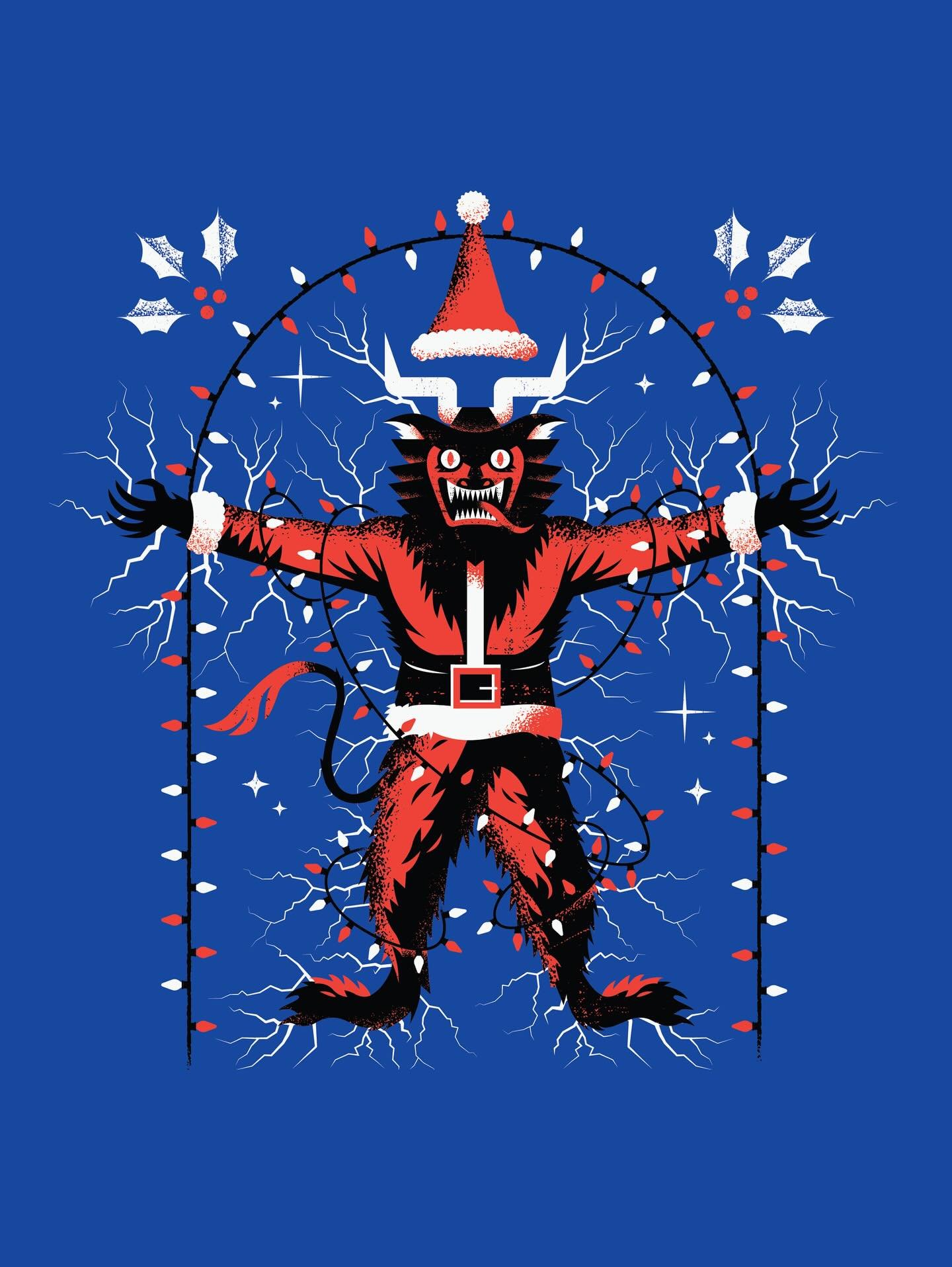 Tonight: crafty ol&rsquo; Krampus is back for @loreleipgh&rsquo;s holiday pop-up, stirring up his usual seasonal mischief. This year he&rsquo;s on a Chevy Chase&ndash;style Christmas vacation through Europe, with eight drinks inspired by flavors from