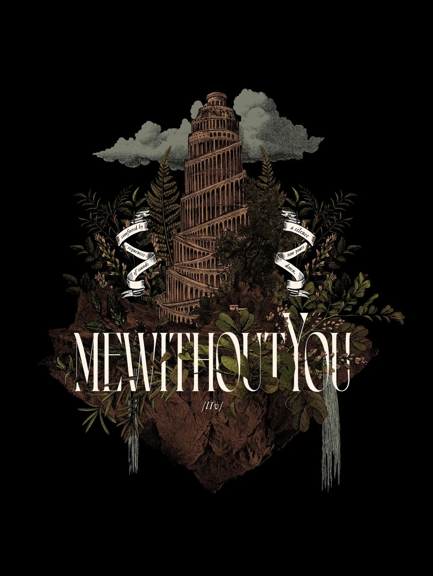 &ldquo;At the water&rsquo;s edge, Babylon, as we laid and slept, the river wept.&rdquo;

ICYMI a few weeks ago: Refreshing to get back to my roots and design my first mewithoutYou shirt in three years. MWY&rsquo;s lyrics are steeped in biblical refer
