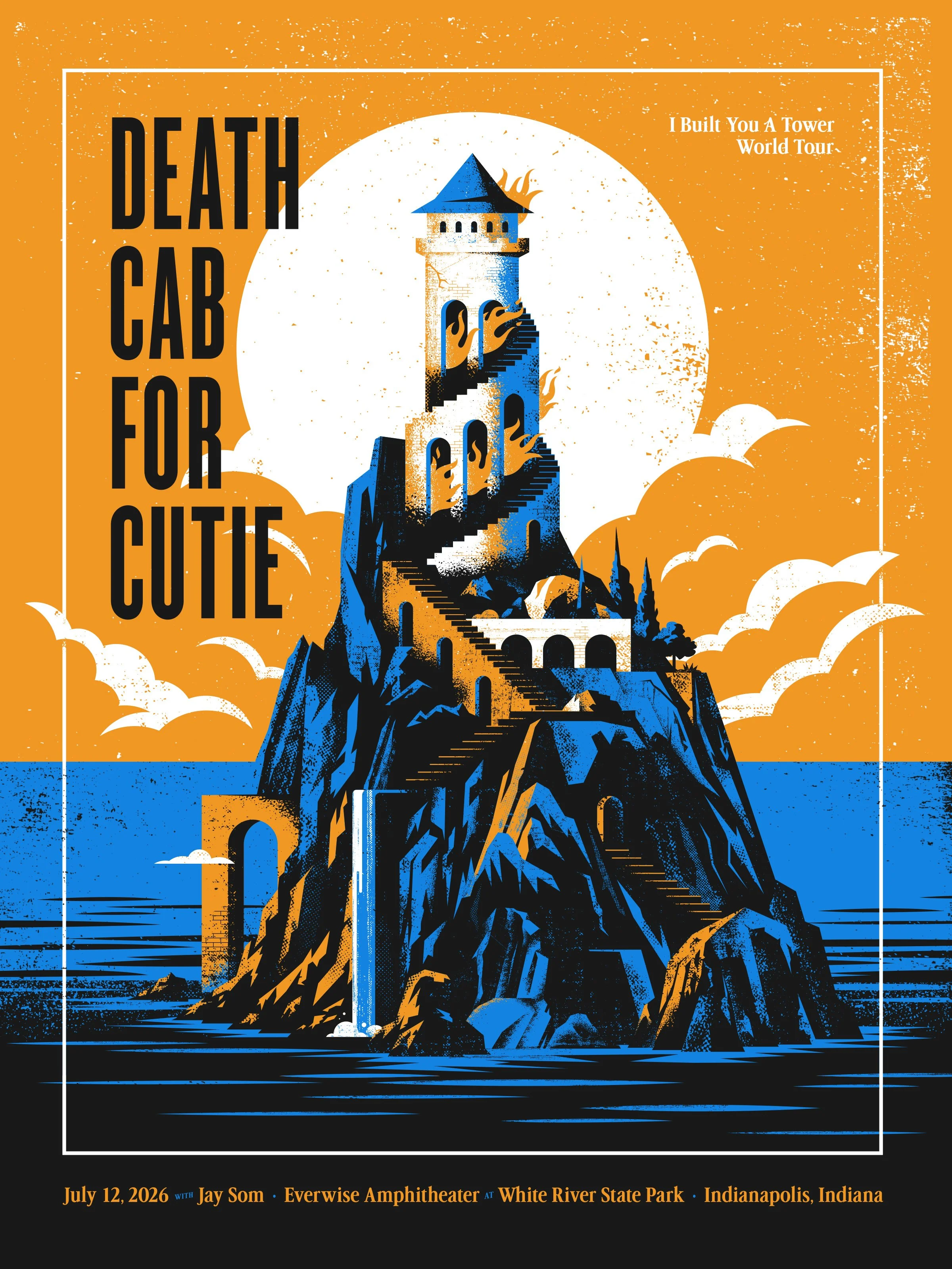  order here   Death Cab for Cutie Indianapolis Poster  $40-75 Link Goes Live on 7/13 at 10am ET