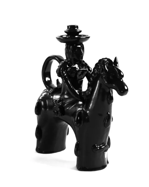 29. GdS - Enza Fasano Traditional Pupa Horseman, Black, H 12%22, $450 each .jpg