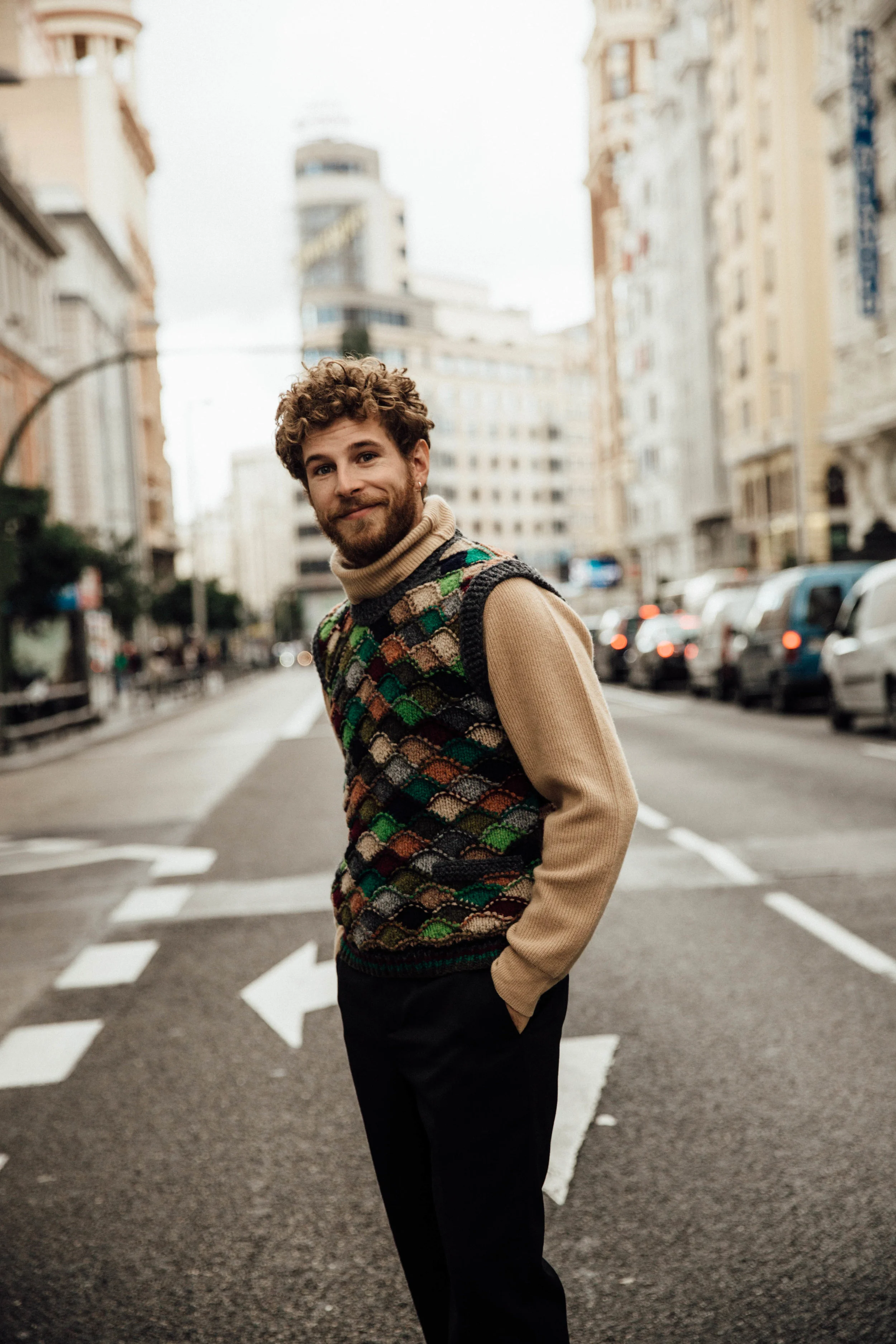 Álvaro Cervantes for Vanidad