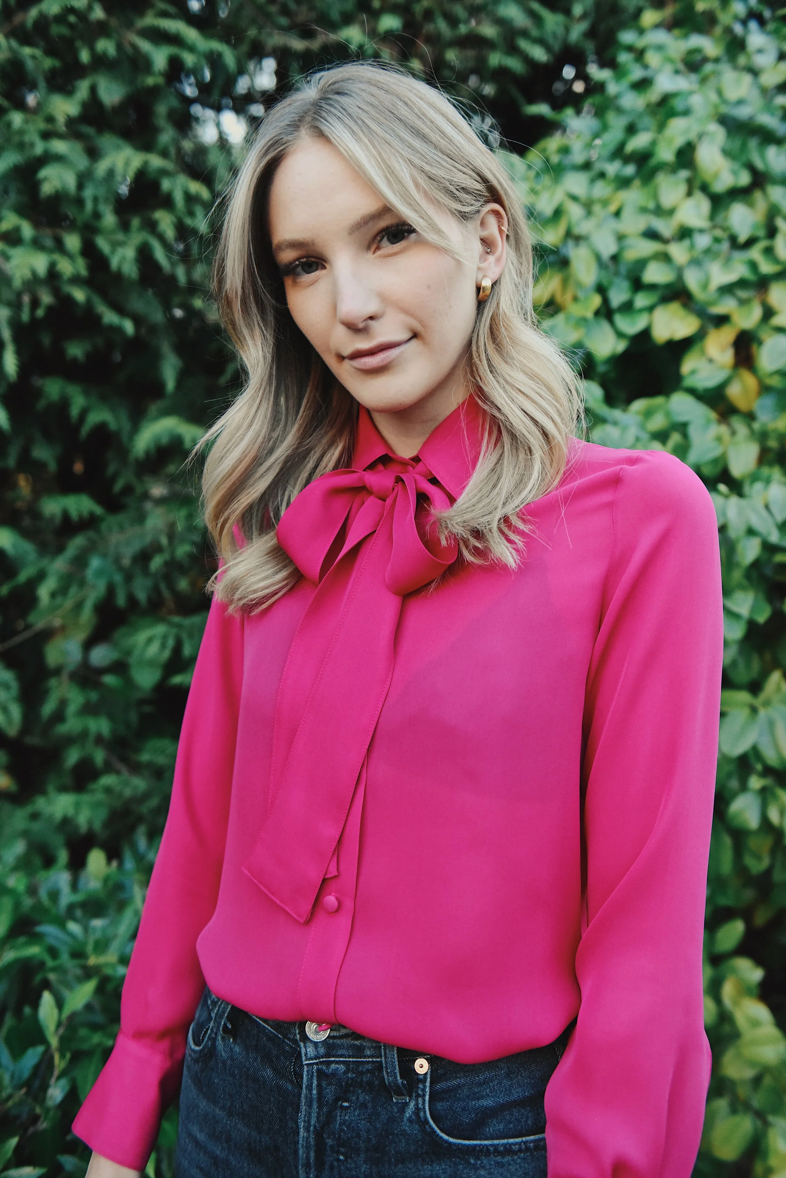 Bow Tie Blouse — Leisure