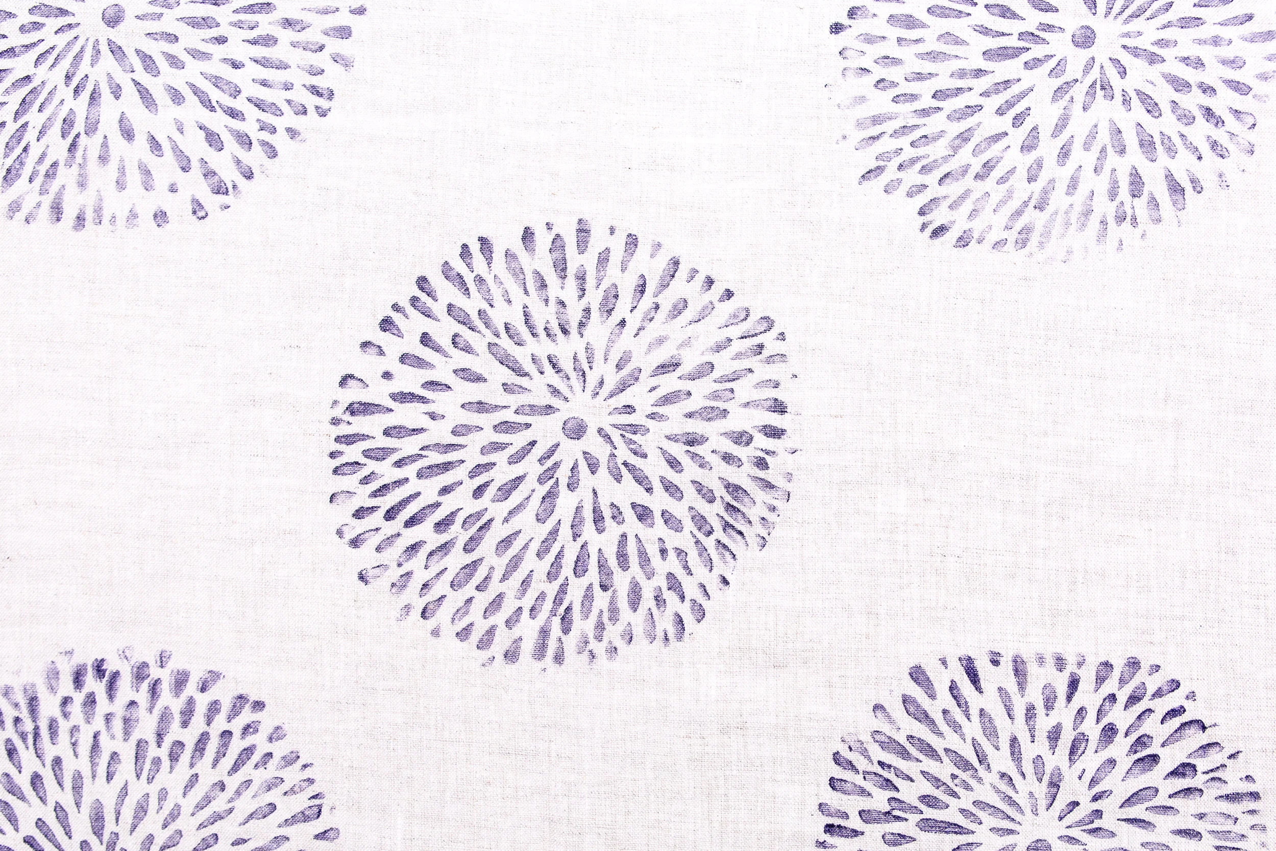 placemat mum in purple on white linen close up.jpg