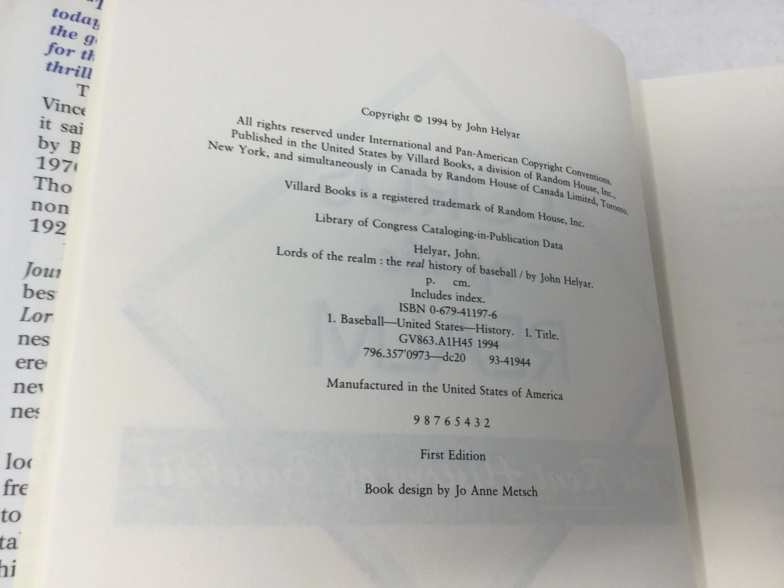 Lords Of The Realm By John Helyar Southampton Books Sag Harbor Books