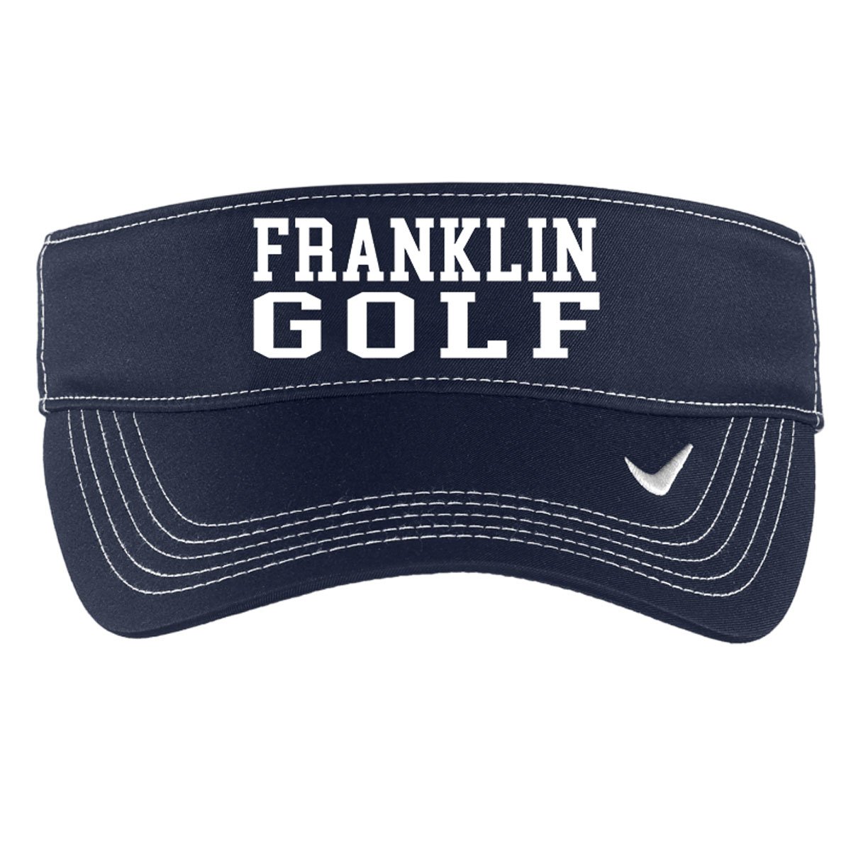 Franklin Golf Nike Swoosh Dri-Fit Visor — Magliaro's Custom