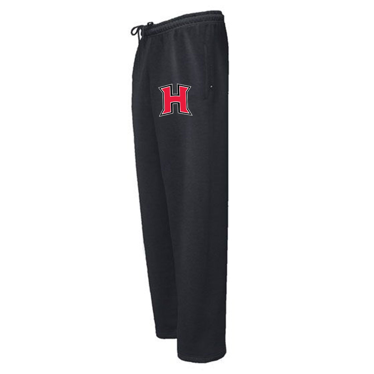 Holliston Boosters Black Pennant Open Bottom Sweatpants — Magliaro's Custom  Apparel, Inc. | Medway, MA