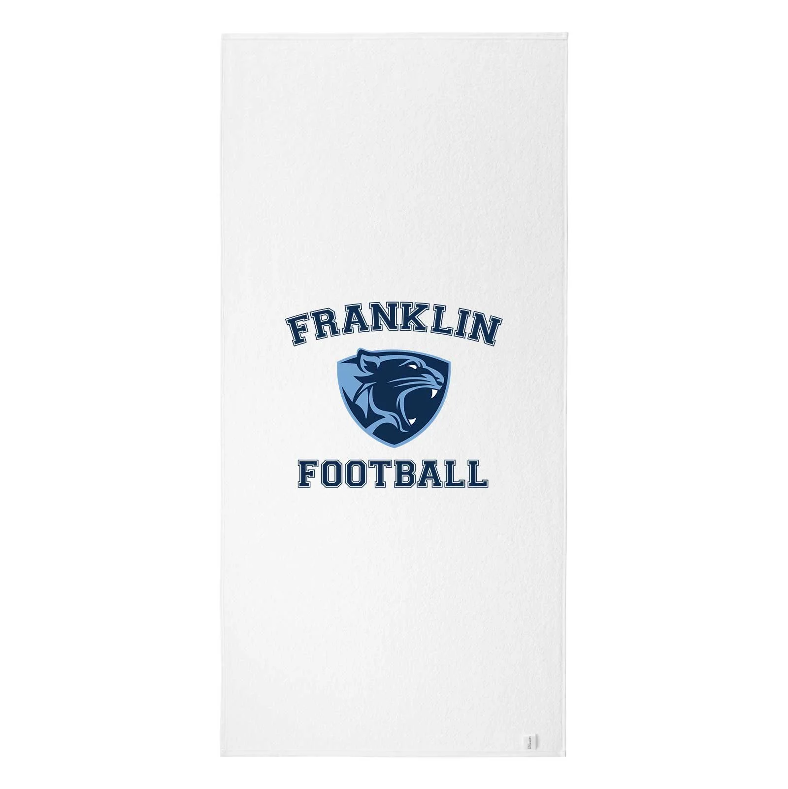 Franklin Youth Football White Beach Towel