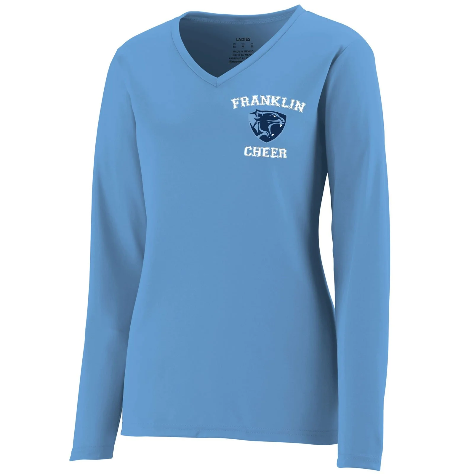 Franklin Youth Cheerleading Coaches NexGen Wicking Long Sleeve Tee