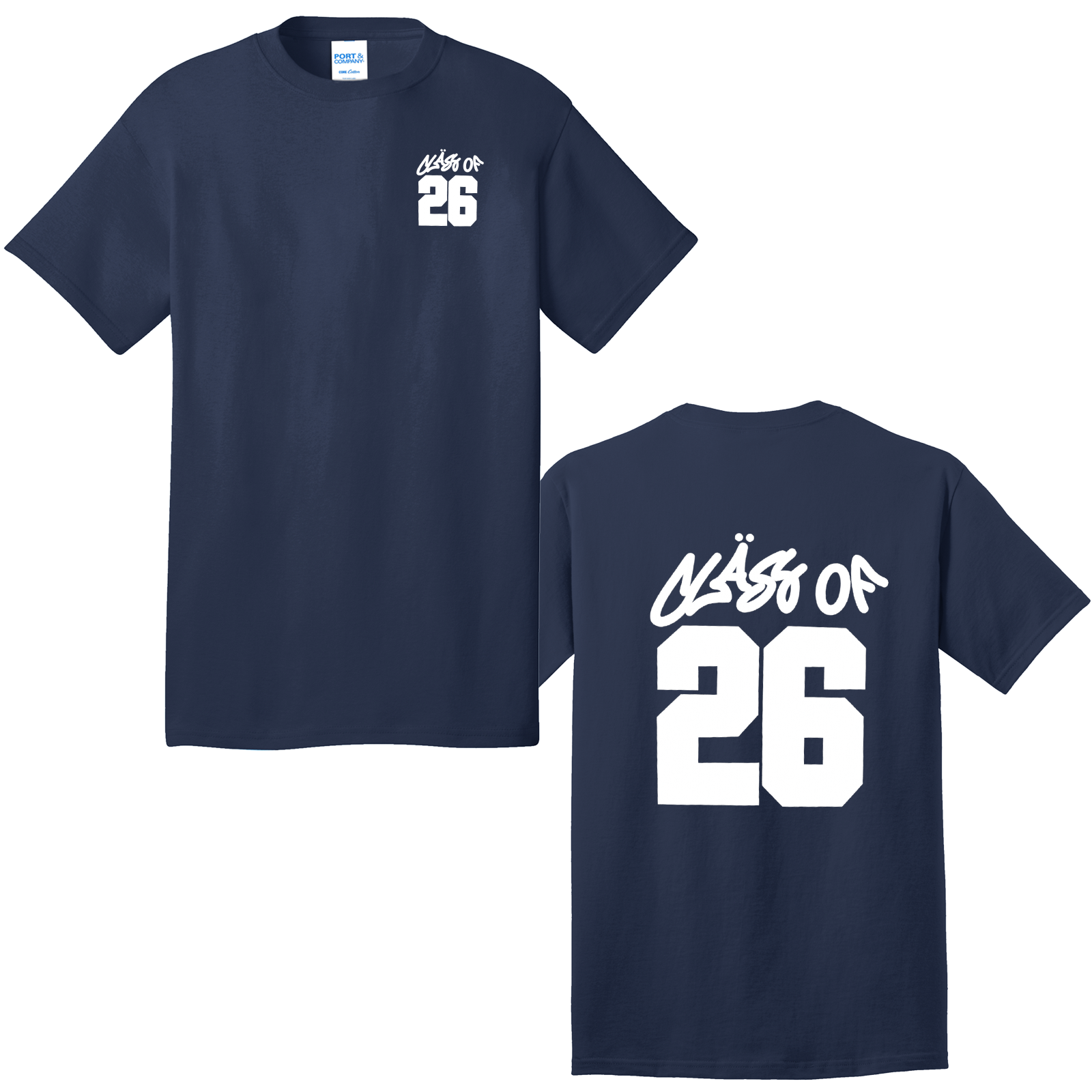 FRCS Class of '26 Navy Cotton T-Shirt