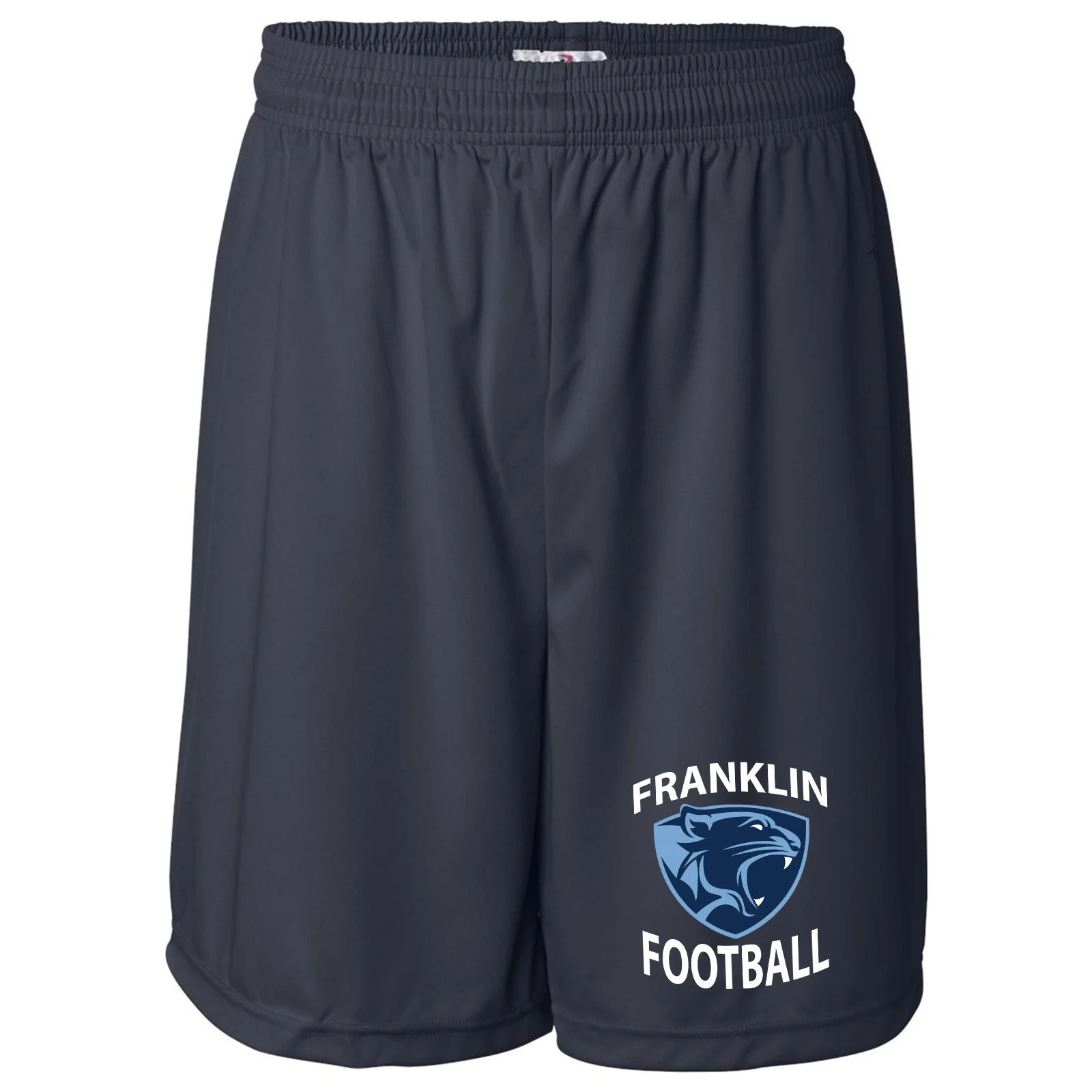 Franklin Youth Football Navy Performance Shorts