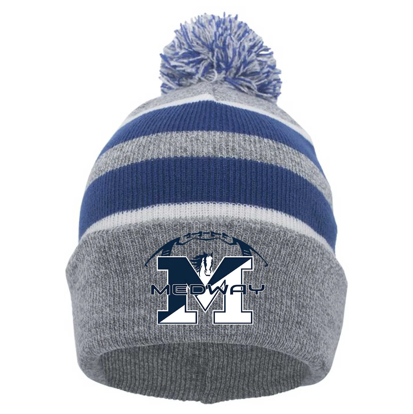 Medway HS Football Pom Beanie