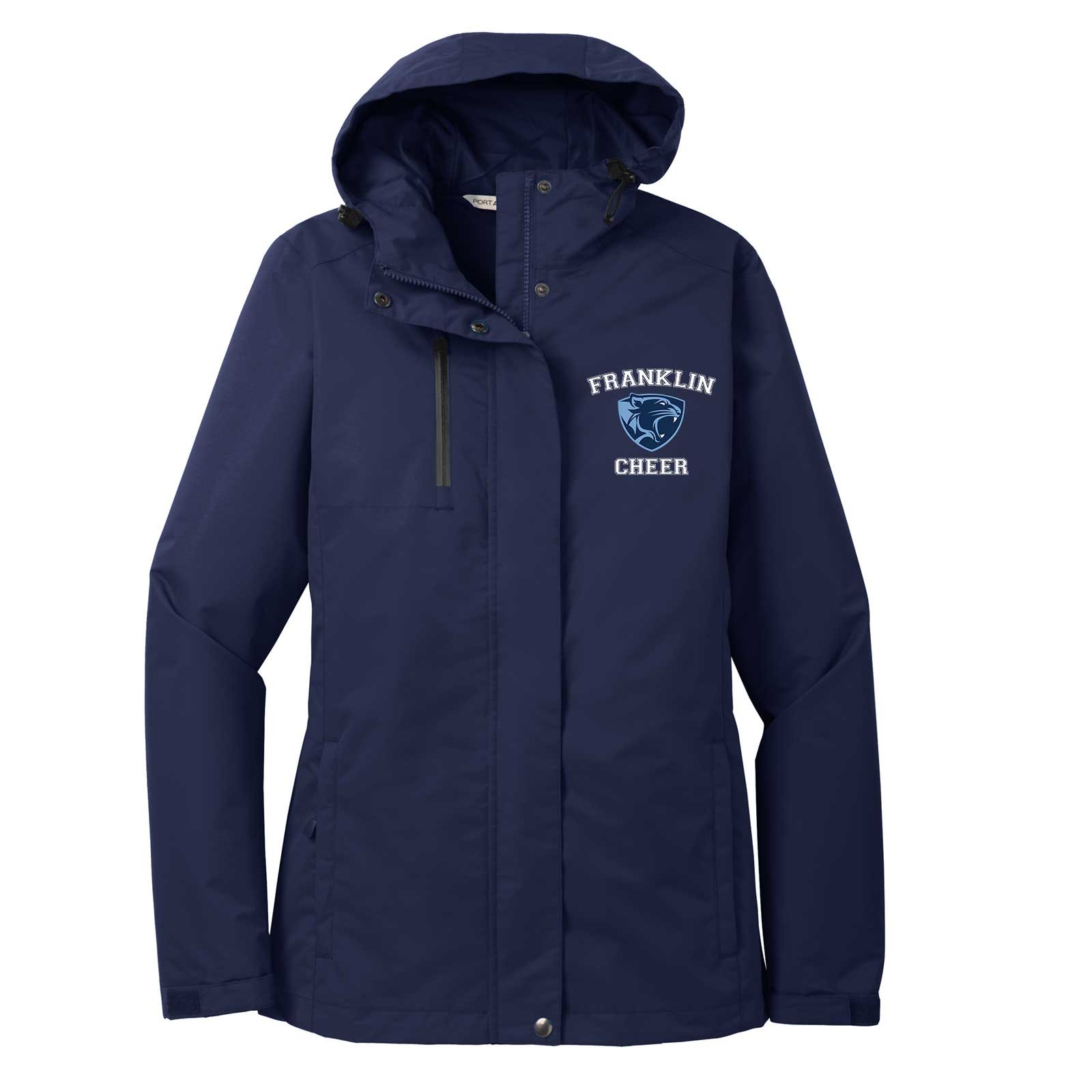 Franklin Youth Cheerleading Coaches Women's All Conditions Jacket