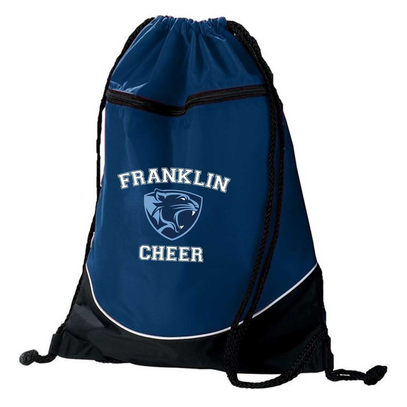 Franklin Youth Cheerleading Augusta Drawstring Bag