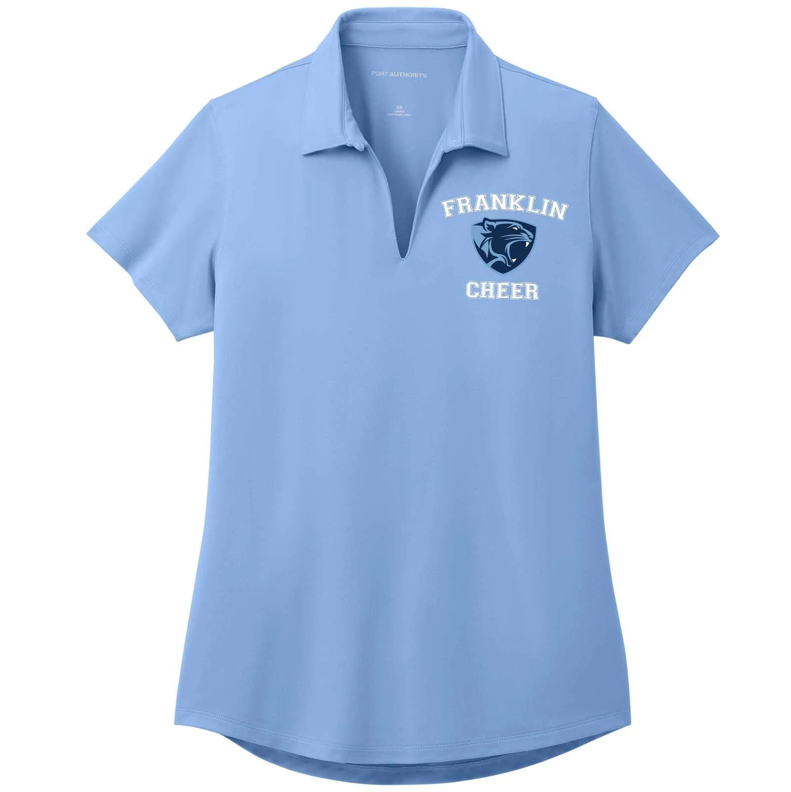 Franklin Youth Cheerleading Coaches Women's Stretch Polo