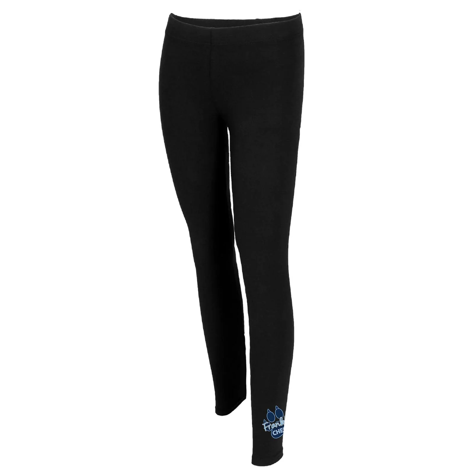 Franklin Youth Cheerleading Coaches Black Love'em Longer Leggings