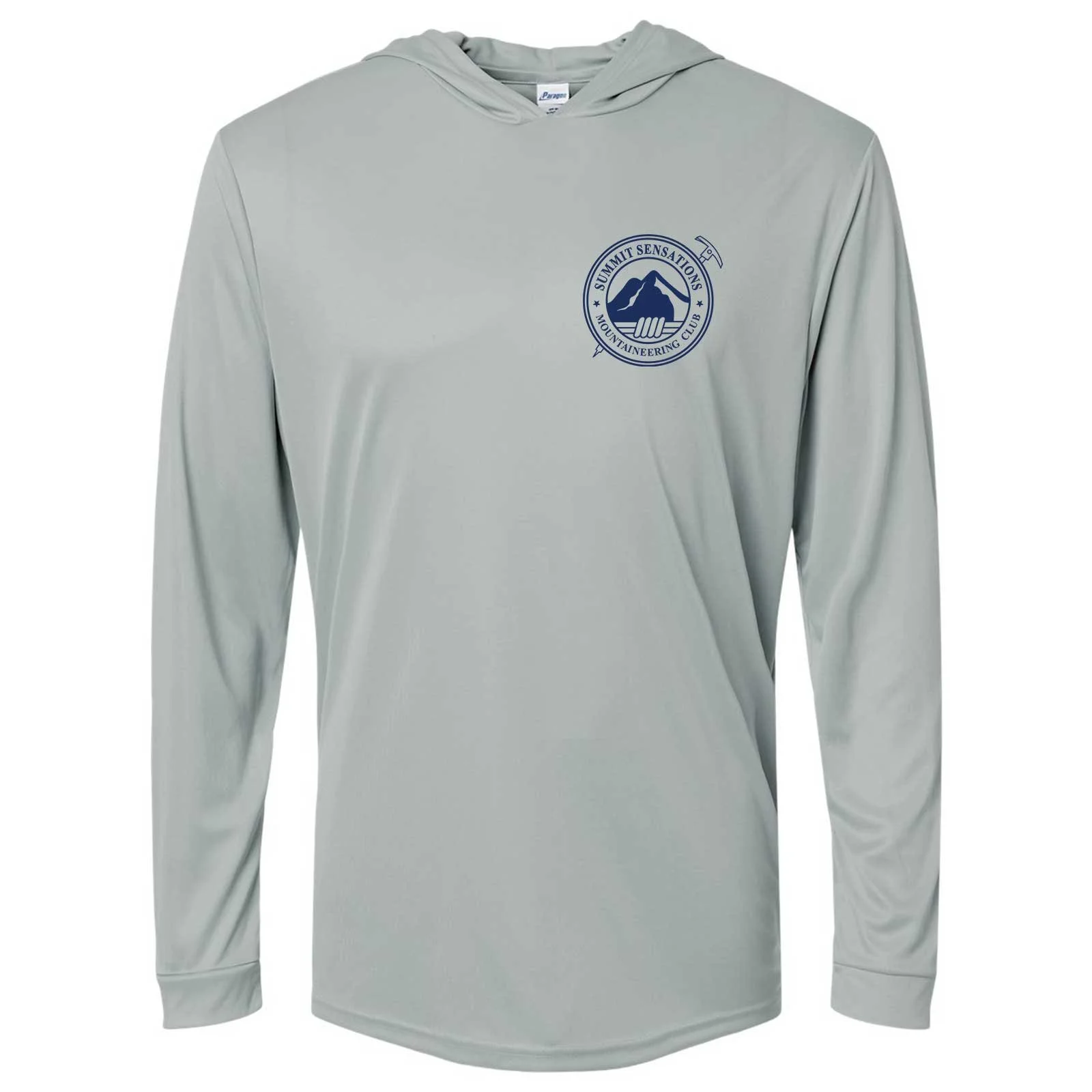 Summit Sensations Grey Paragon Longsleeve Hooded Tee