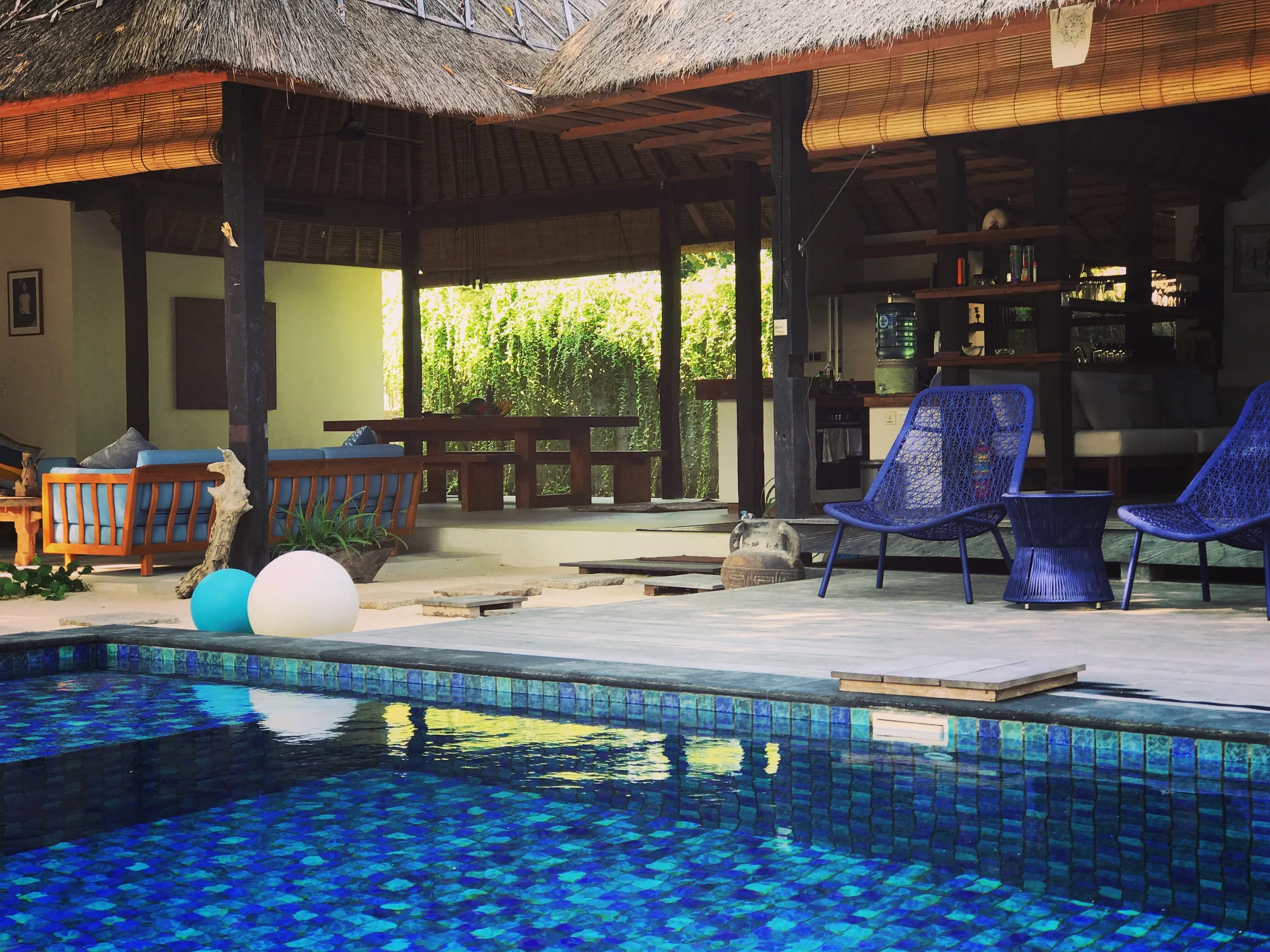 Pool side