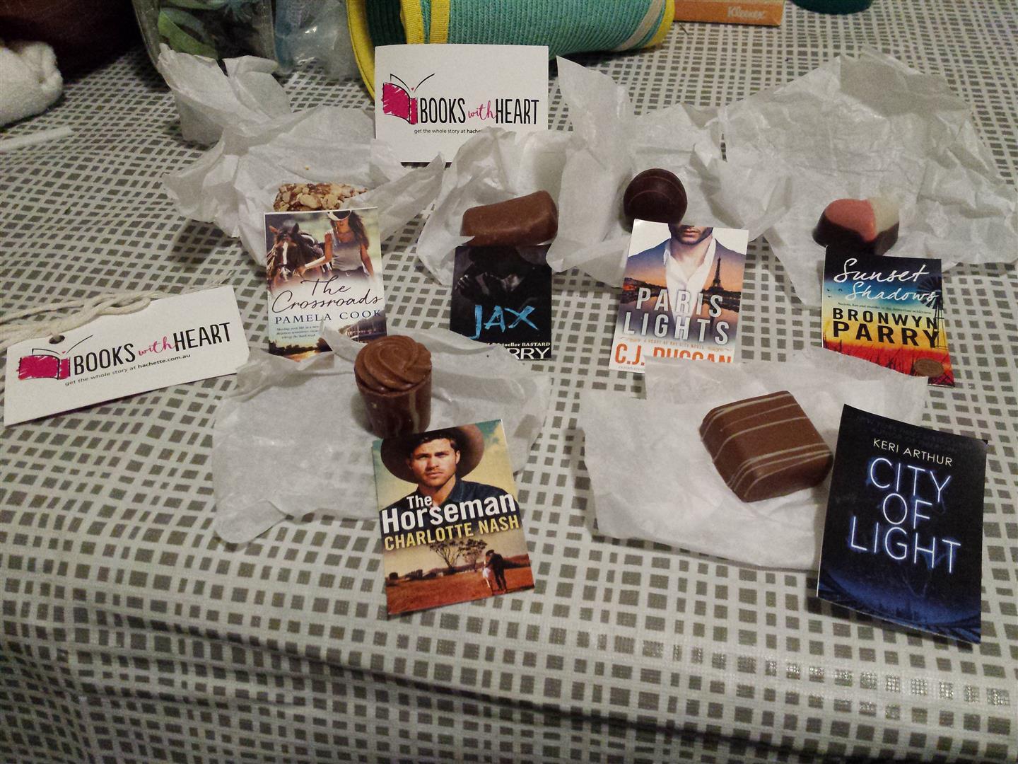 Custom choccies! The Horseman's is a chocolate whip, haha!