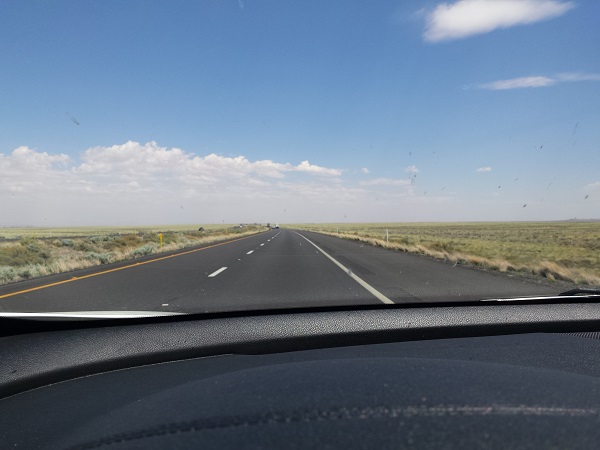 The only safe-ish shot of the road is a boring shot of the road