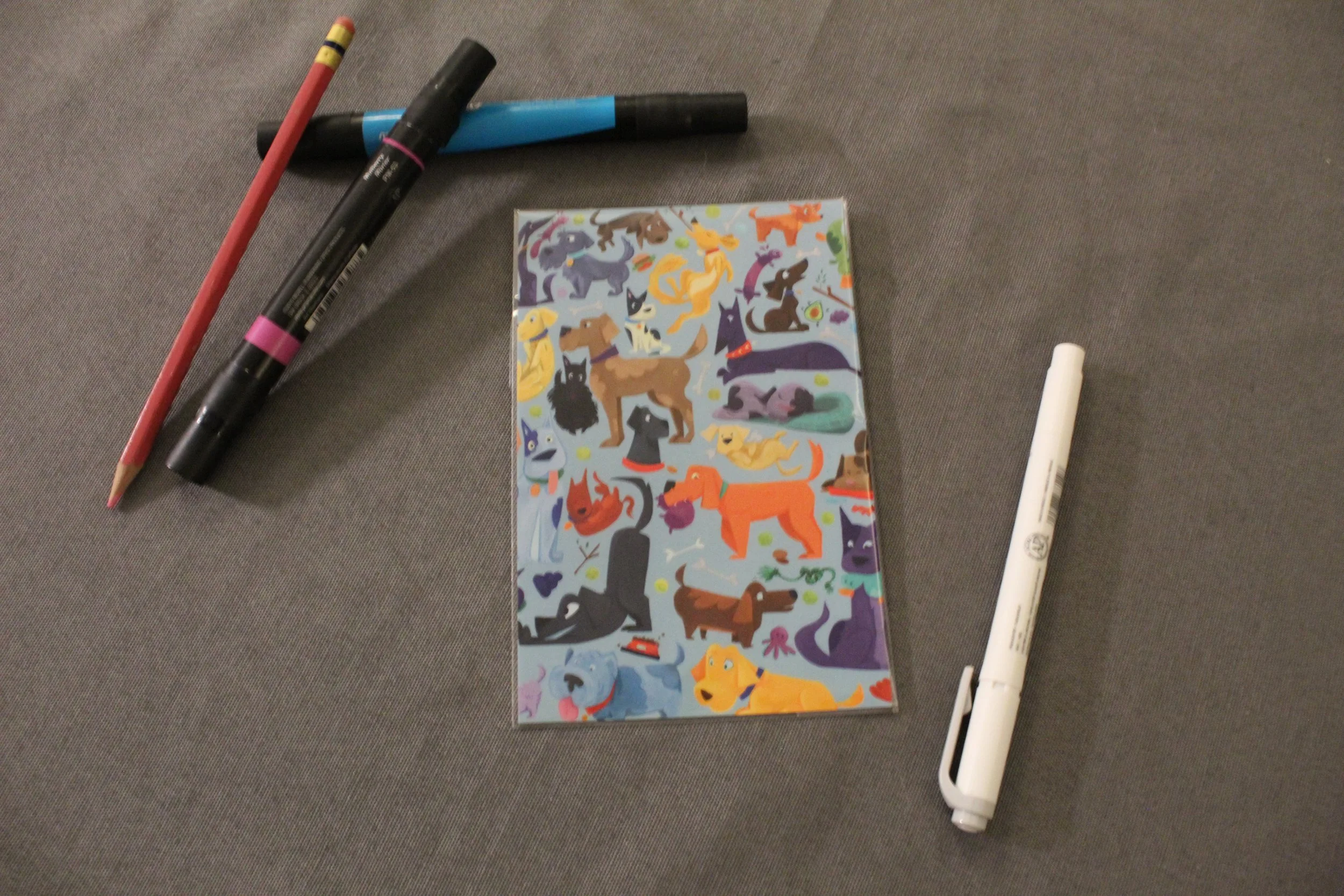 Dogs Everywhere - Post Card