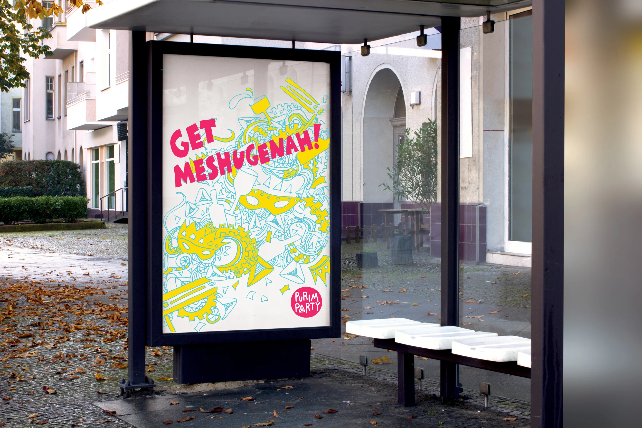 Meshugene busstop.jpg