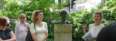 Visit to Bloomsbury, 2016.
