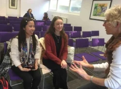 Claire D and 2 audience.jpg