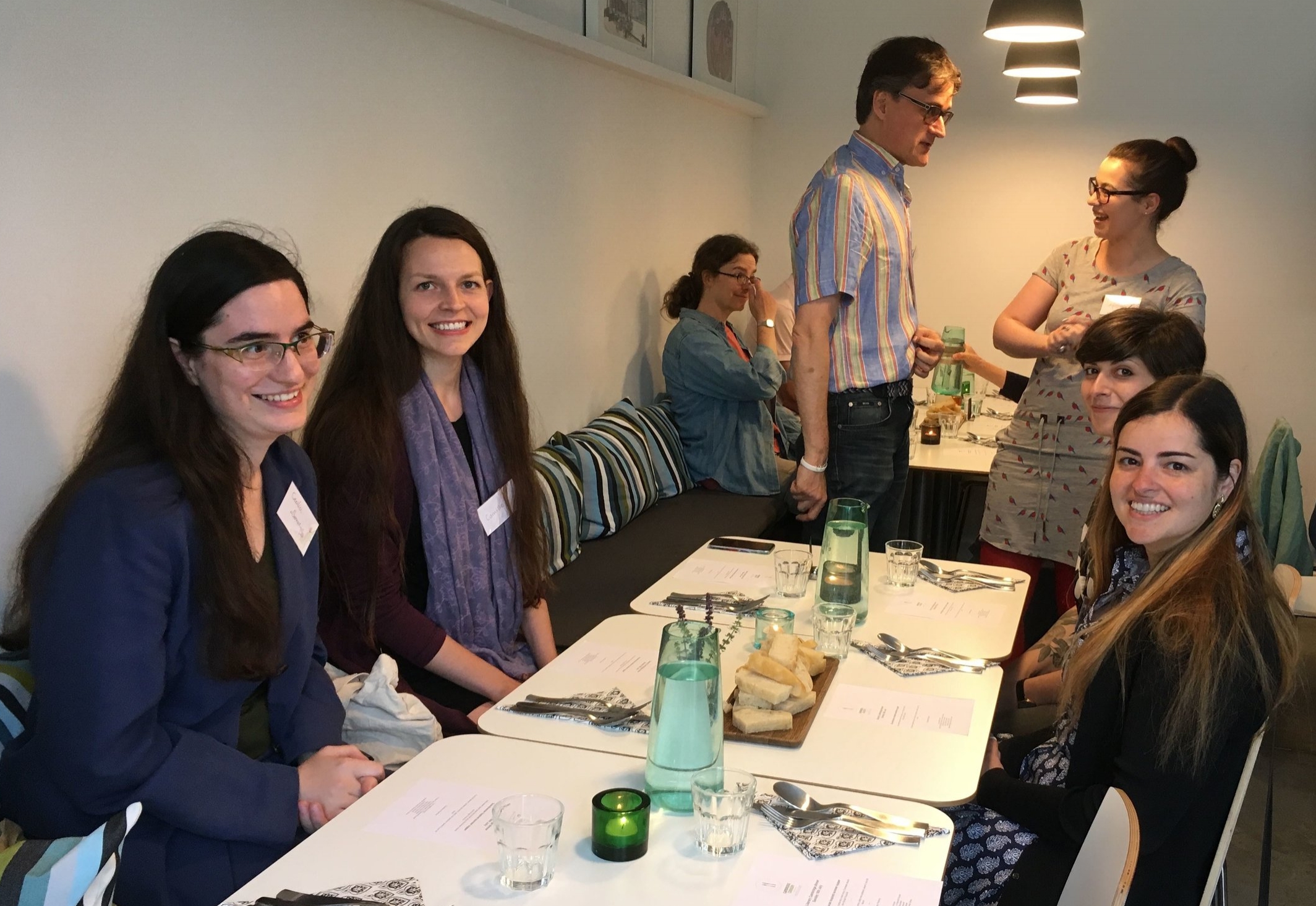 Welcome dinner, Cambridge Cookery School