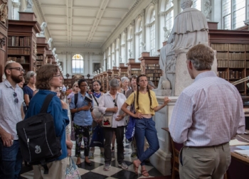 Visit to Wren Library