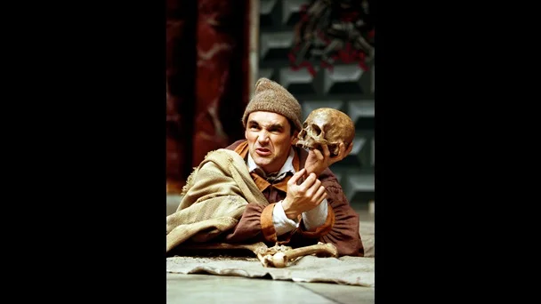 Mark Rylance in Hamlet , 2000. Source: British Library website.