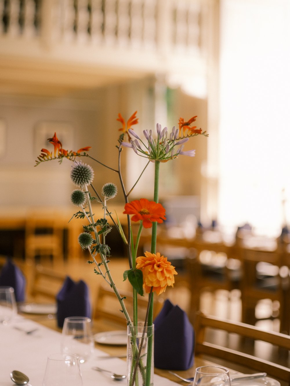 vase in dining hall Newnham SP.jpg