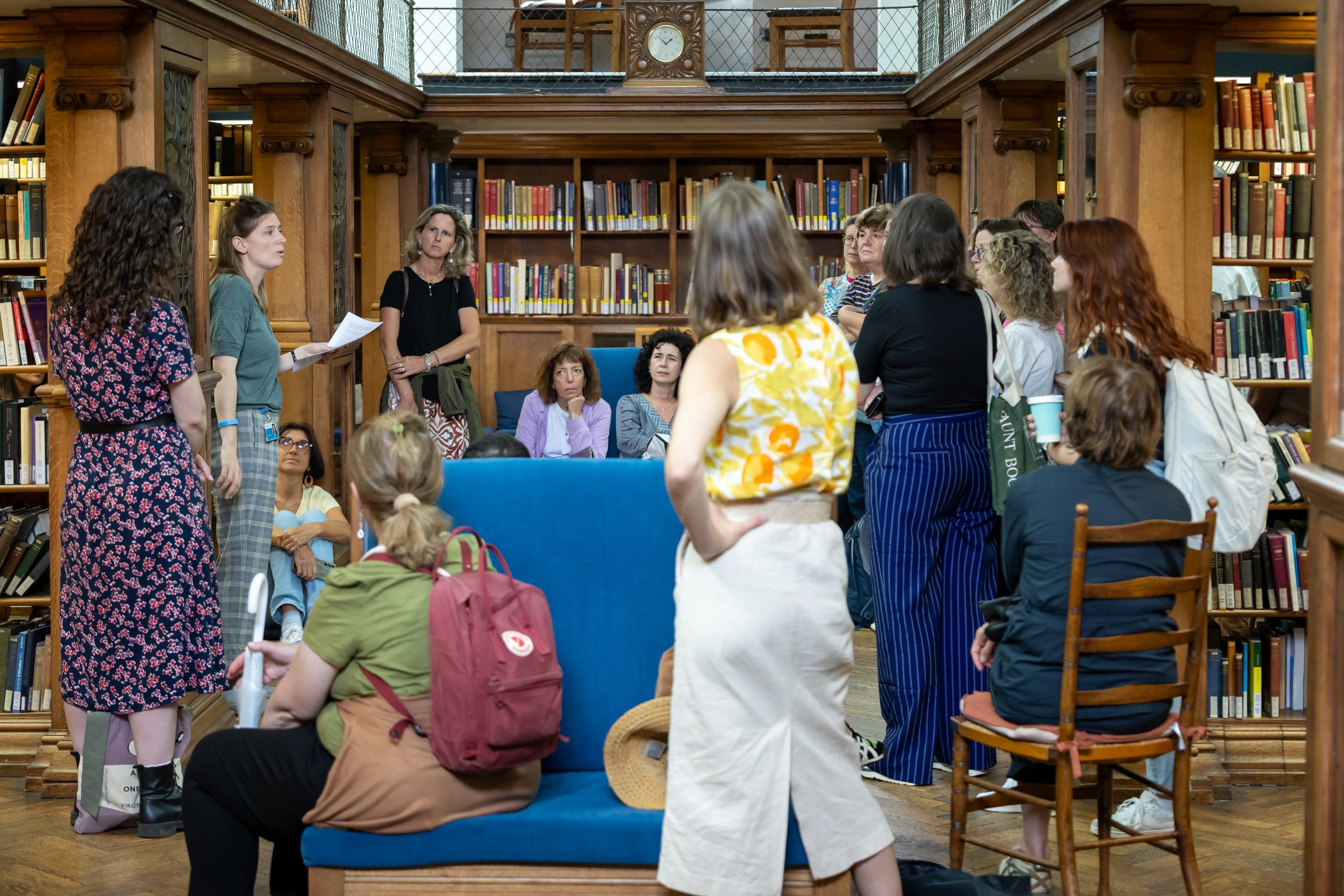 Lecture at Newnham library.JPG