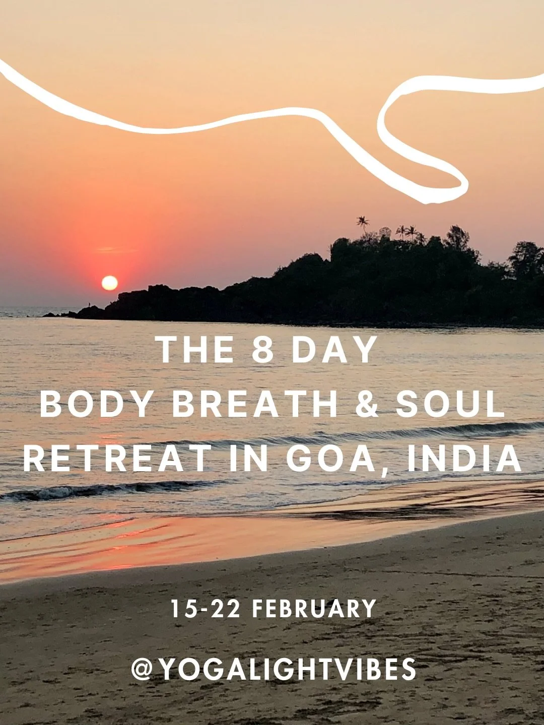 What if I told you that you could experience nourishment in every aspect of your life?

Join me 15 -22 February for the 8 Day Body Breath &amp; Soul Retreat in Goa, India

What You Will Experience:

🌊 Arabian Sea Sunset Cruise

🔮 Daily Sound Baths,
