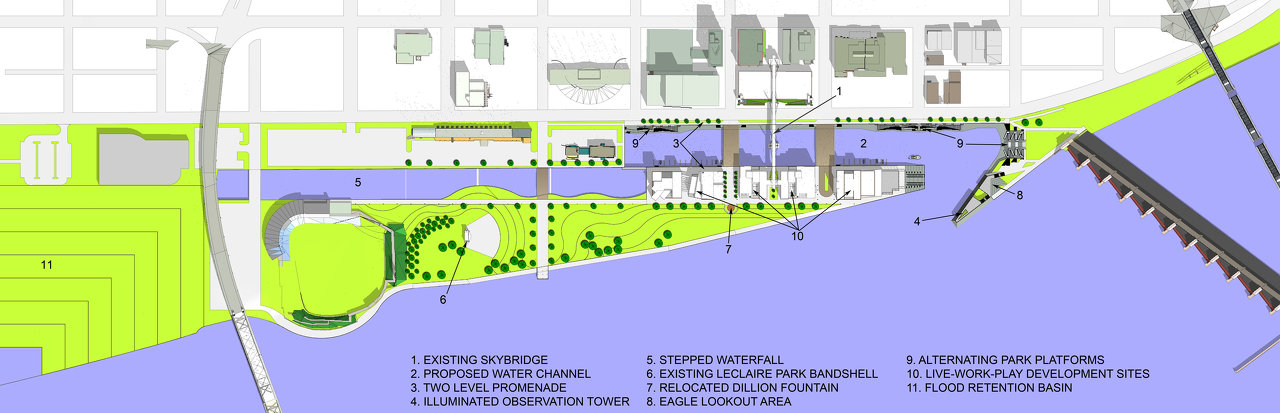 Interactive Flood Prevention Plan - City of Davenport completed by Andrew Dasso, AIA