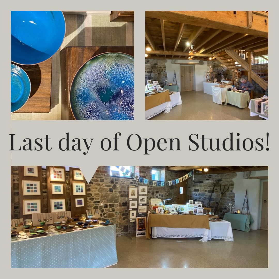 Yes, it&rsquo;s the final day of Devon Open Studios 2024 so if you&rsquo;re thinking of buying presents, or (even better) a little treat for yourself, then pop up and see Manaton Makers at Ullacombe Farm today&hellip;. Hope to see you there&hellip;