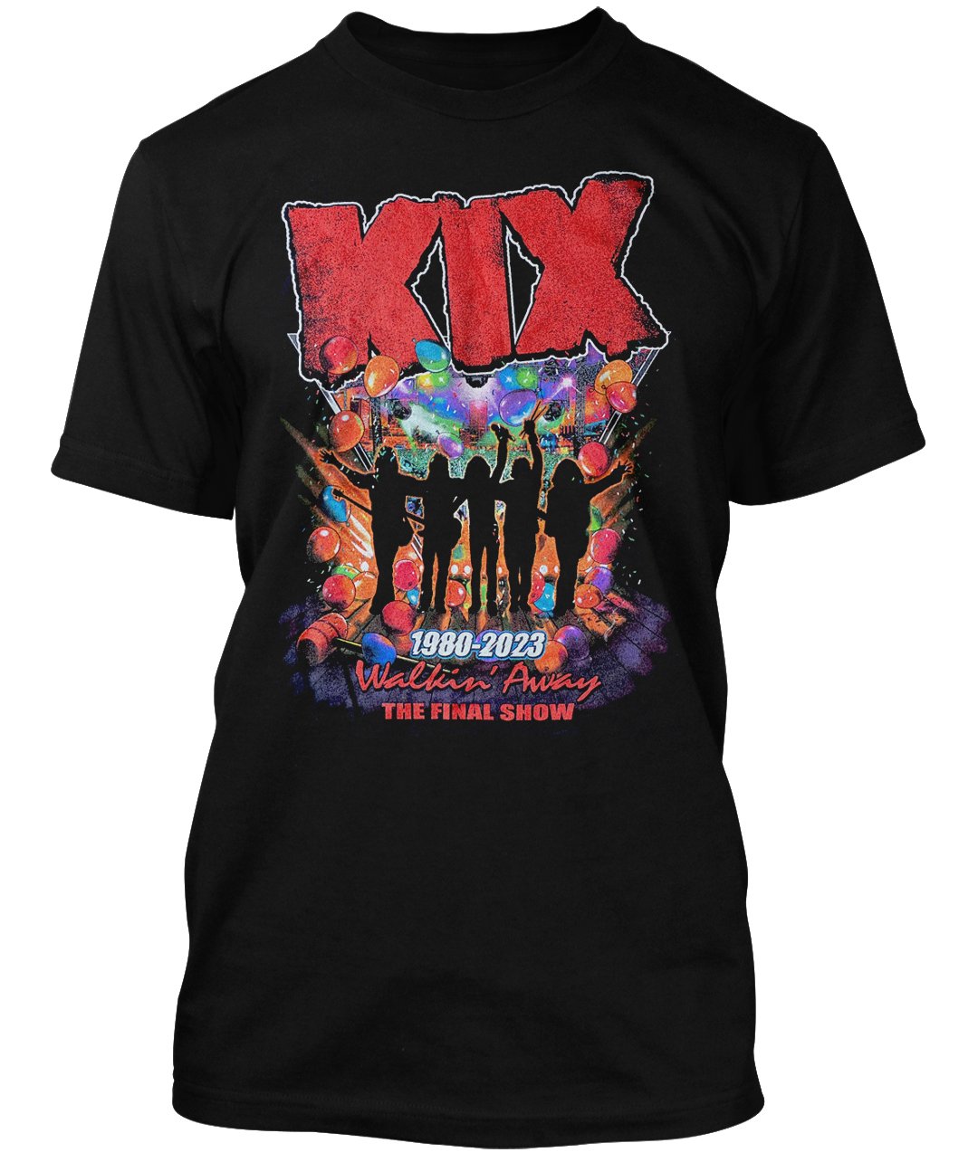 KIX Final Show Walkin' Away Tee — Rightrock Sportswear, image size:1080x1284