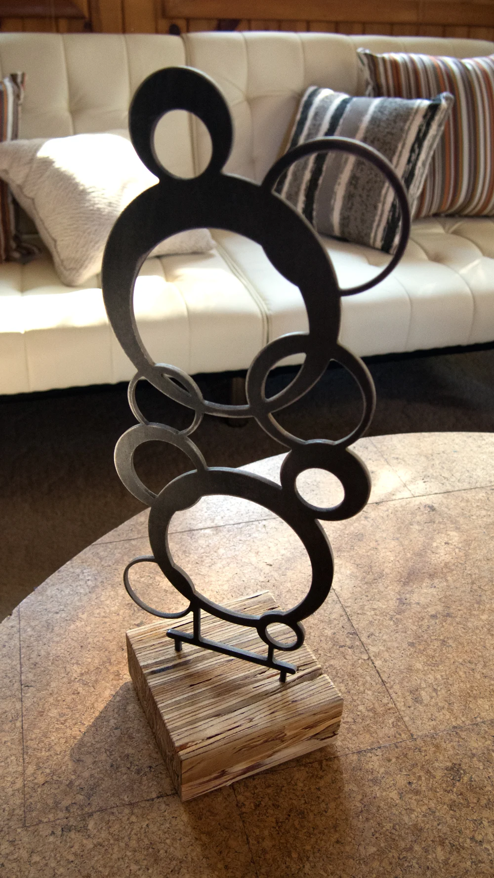 Steel sculpture by Moda Industria