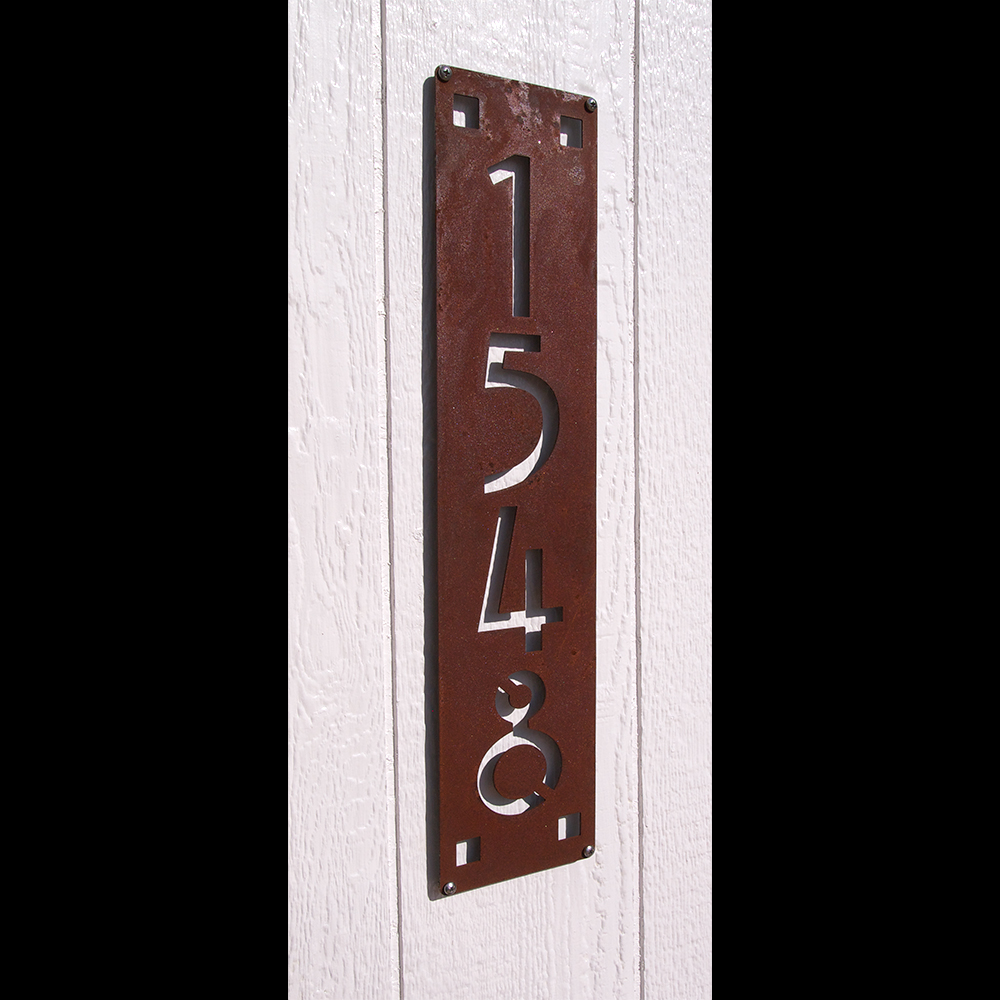 Mission Style House Numbers by Moda Industria
