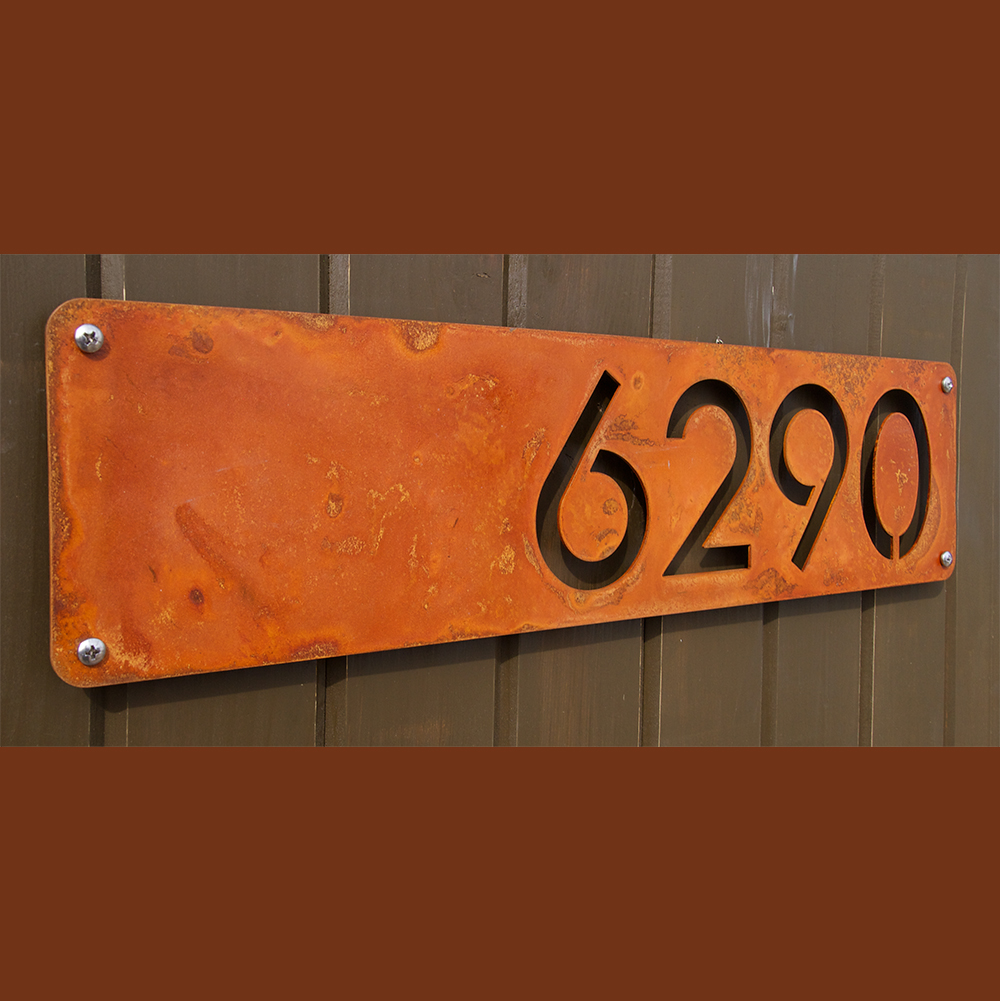Modern House Numbers by Moda Industria