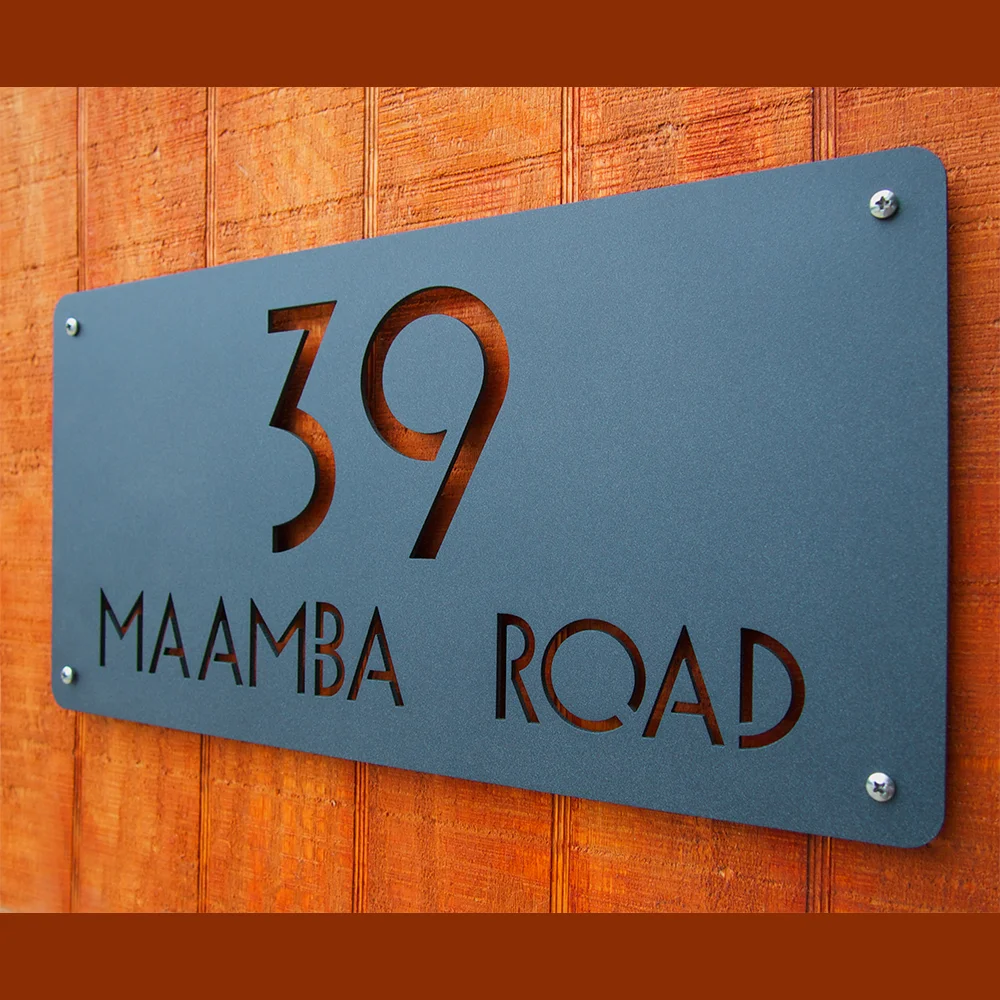 Mod House numbers by Moda Industria