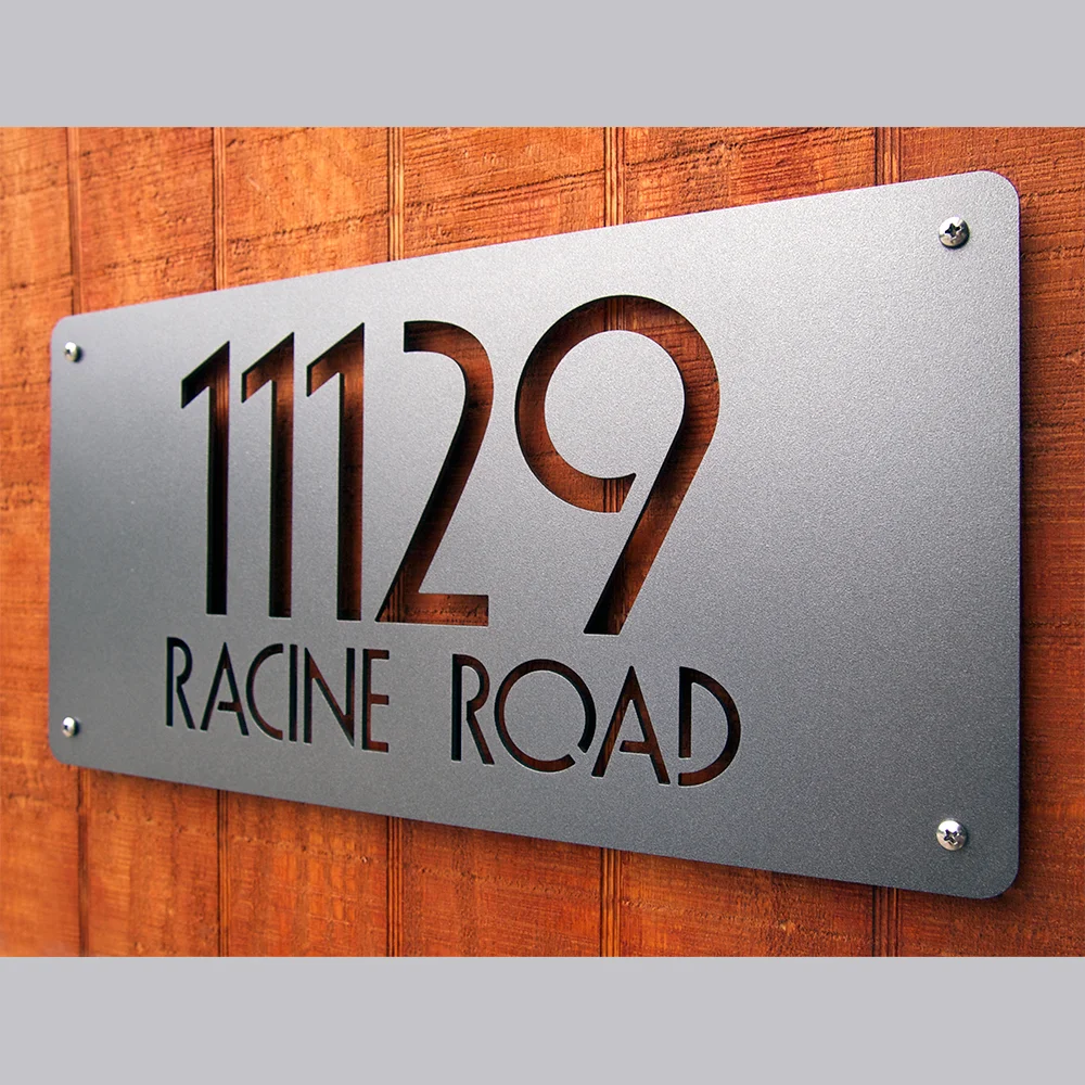 Retro House Numbers by Moda Industria