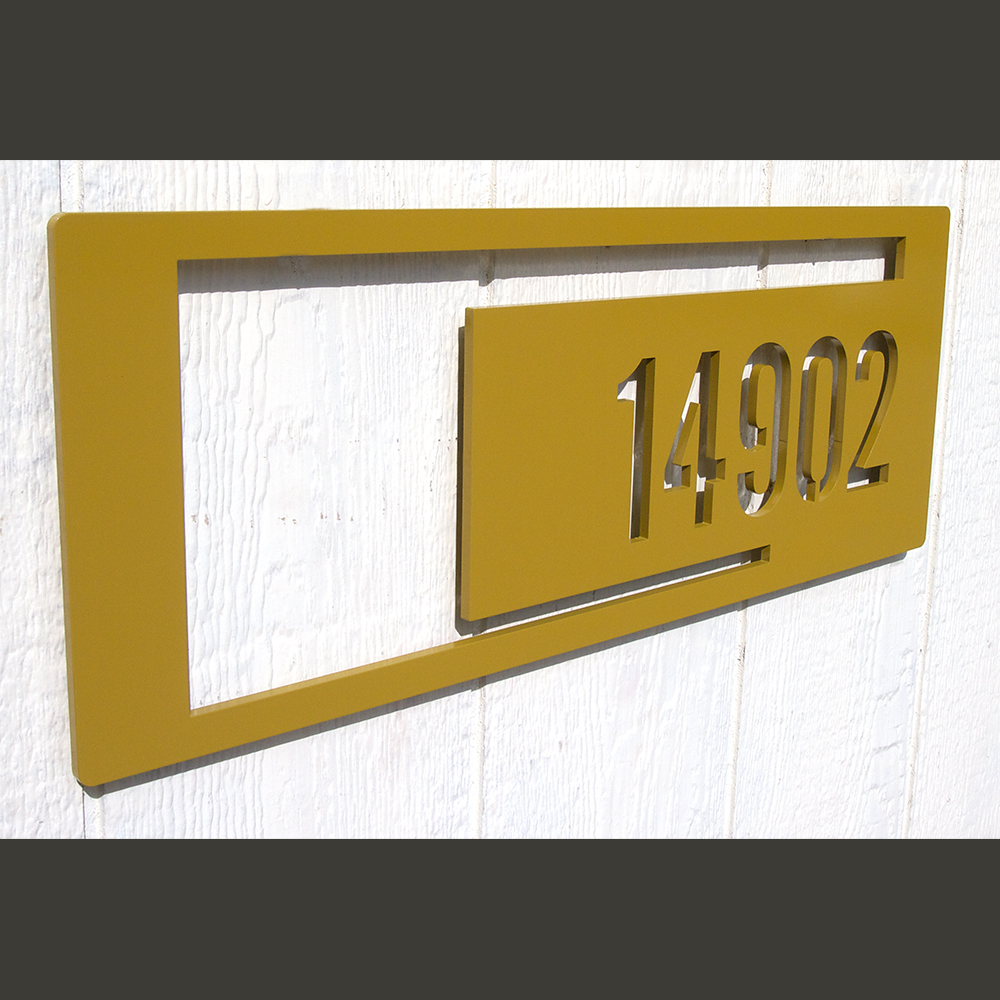 Mod House numbers by Moda Industria
