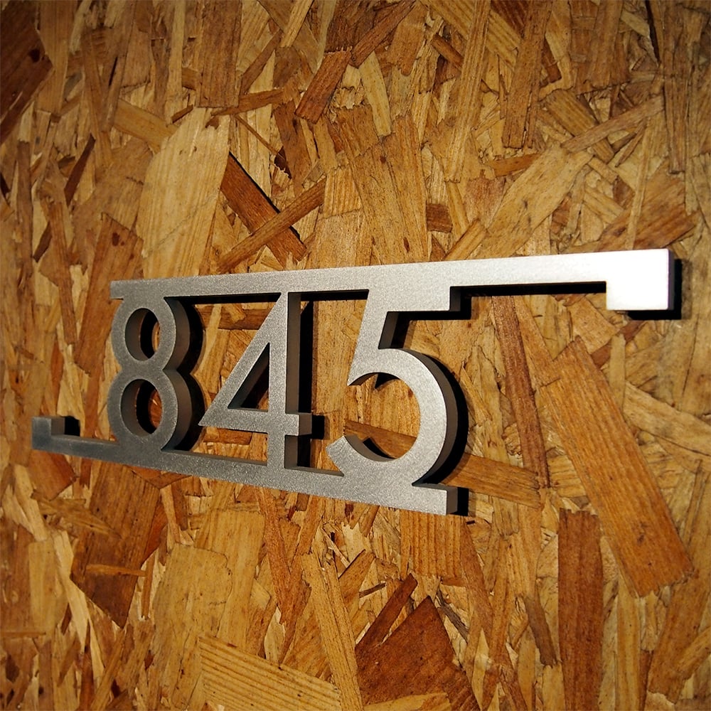Modern House Numbers by Moda Industria