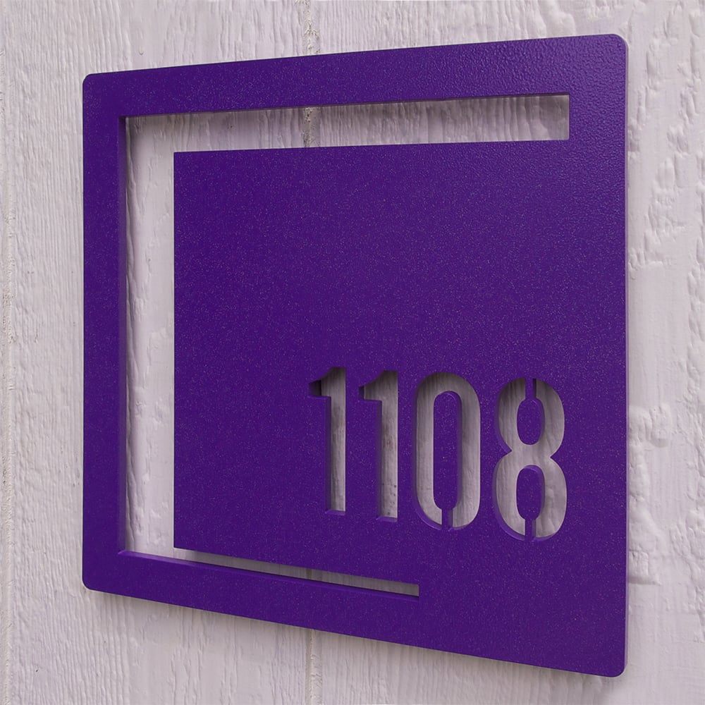 Retro House Numbers by Moda Industria