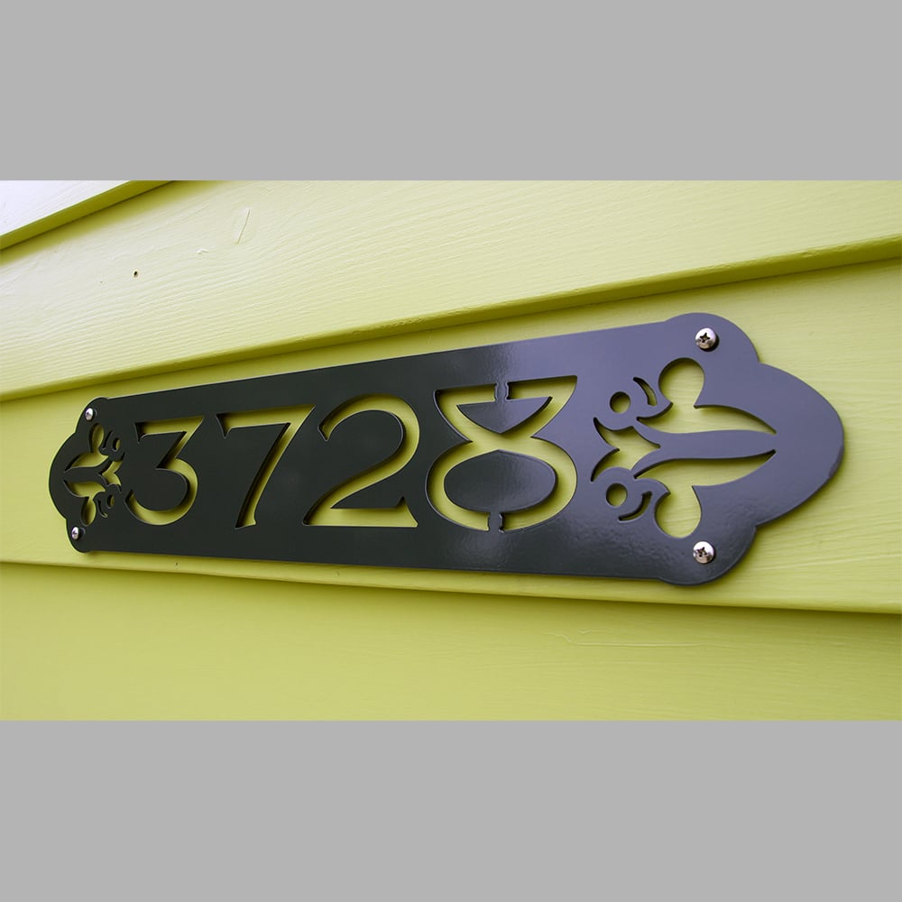 Victorian Style house numbers by Moda Industria