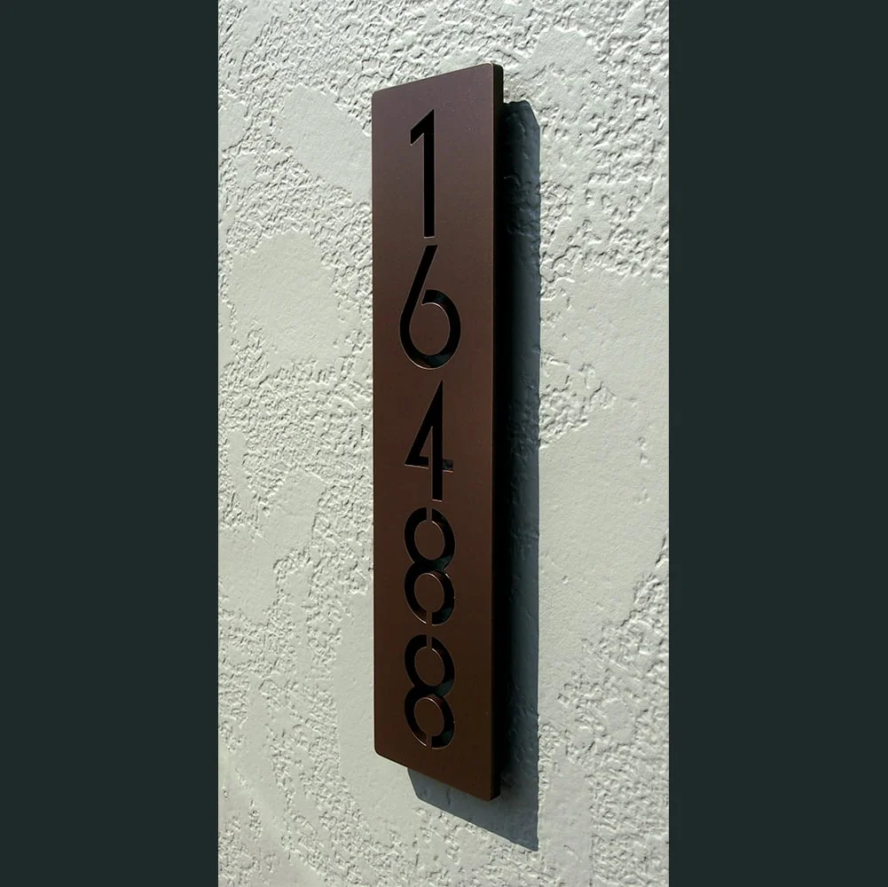 Mid Century Modern House Numbers by Moda Industria