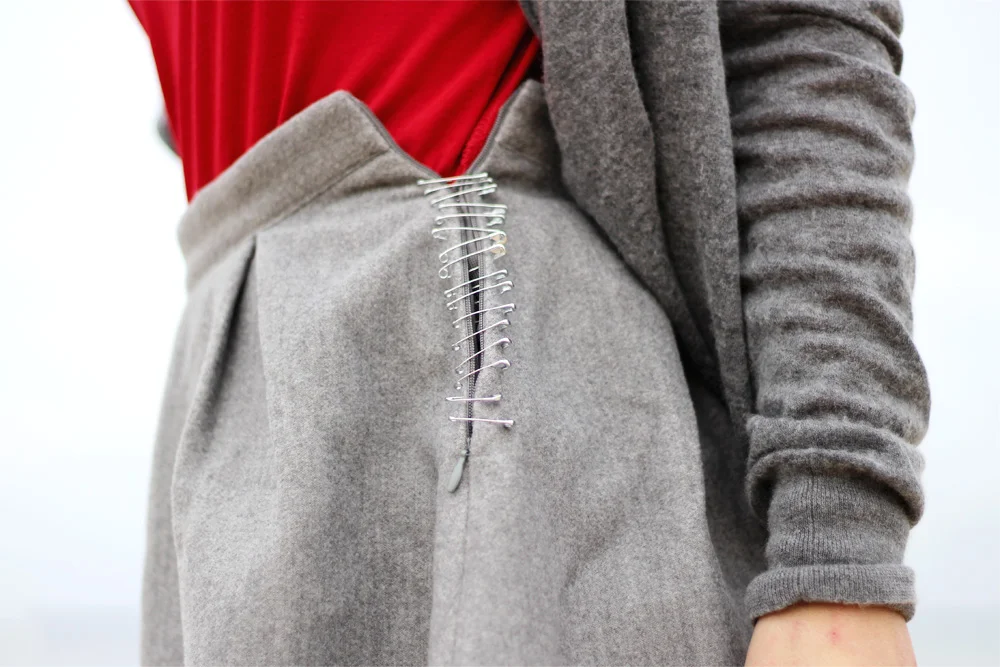 Ve Francii se mi jak na zavolanou rozbil zip na sukni z jednoho z těch příšerných čínských obchodů - a to tady ještě fungoval.