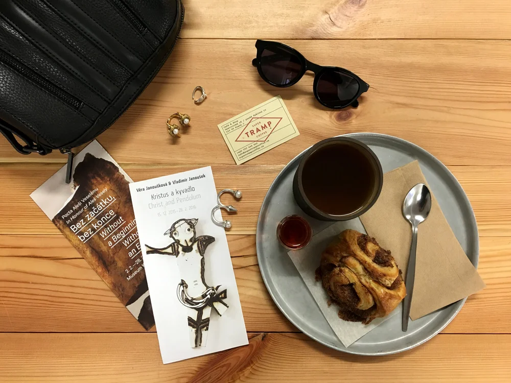 And after the exhibition we headed to get some rosehip tea and a cinnamon pulla! // Super Tramp Coffee