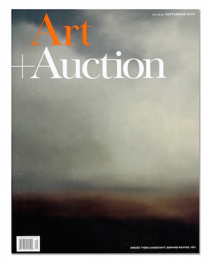 Art and Auction (Louise Blouin Media) , New York, circ. 60,000 5/03 – 8/03 Editorial Intern