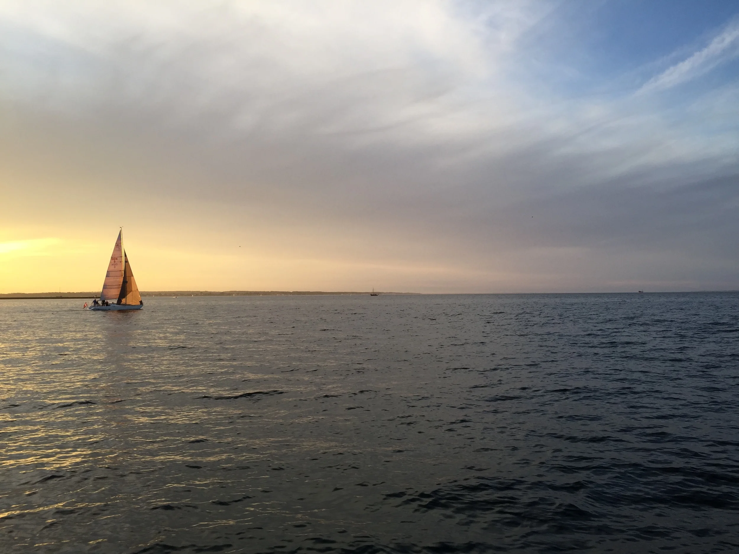 Pure serenity — beginning of a lovely sunset